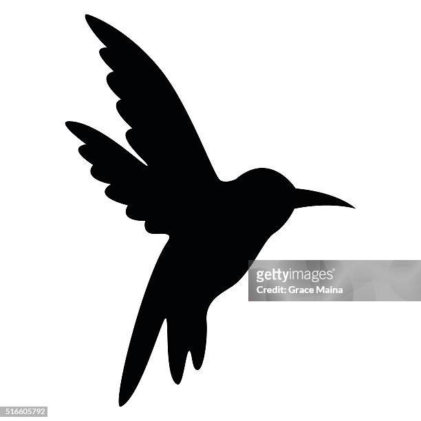 ilustraciones, imágenes clip art, dibujos animados e iconos de stock de tarareo pájaro pájaro volando en el aire libre-vector - canturrear