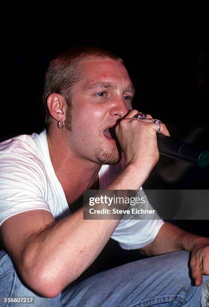 Layne Staley of Alice in Chains at Lollapalooza, Waterloo, New Jersey, July 13, 1993.