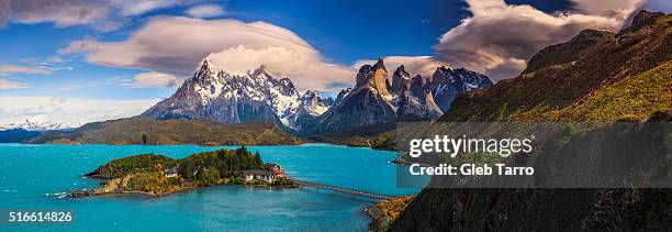 chilean patagonia - valparaíso chili stockfoto's en -beelden