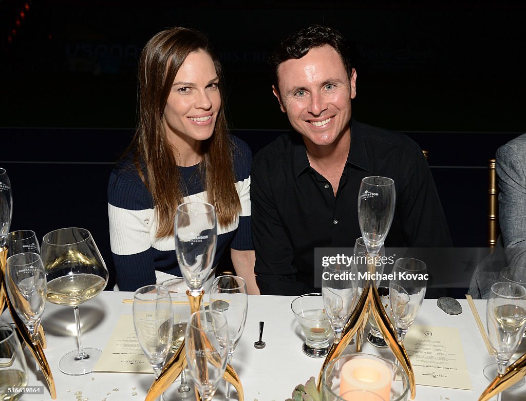 The Moet and Chandon Inaugural "Holding Court" Dinner At The 2016 BNP Paribas Open