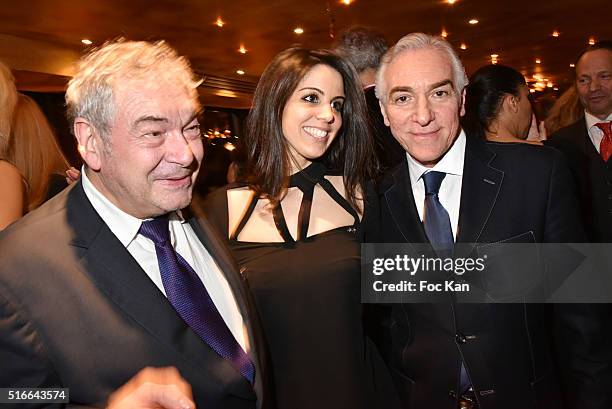 Photographer Alain Robert, lawyer Linda Teghbit and producer Angelino di Napoli attend "Springtime Celebration Party" : Hosted by "Les Amis d'Ismail"...