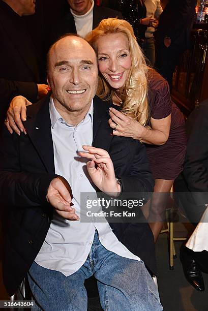 Philippe Streiff and Sylvie Elias attend "Springtime Celebration Party" : Hosted by "Les Amis d'Ismail" in Salons of the Maxime's Boat on March 19,...