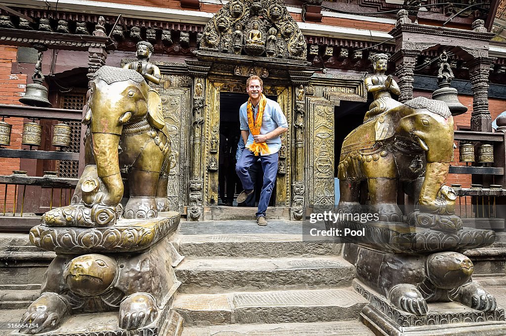 Prince Harry visit to Nepal - Day Two