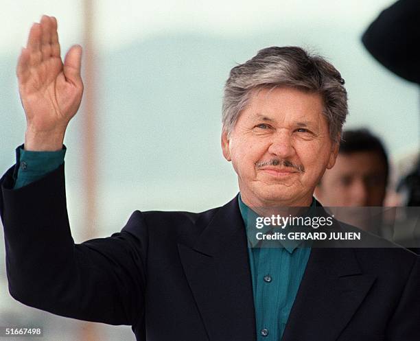 Picture dated 18 May 1991 of US actor Charles Bronson during the 44th Cannes film festival, southern France. Bronson died 30 August 2003 in Los...