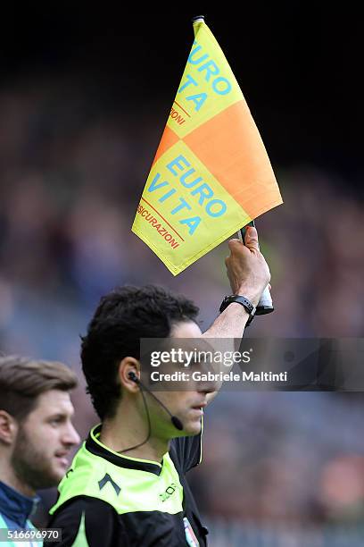 Gianluca Vuoto during the Serie A match between UC Sampdoria and AC Chievo Verona at Stadio Luigi Ferraris on March 20, 2016 in Genoa, Italy.