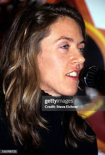 Liz Phair performs at Tower Records, New York, December 2, 1994.