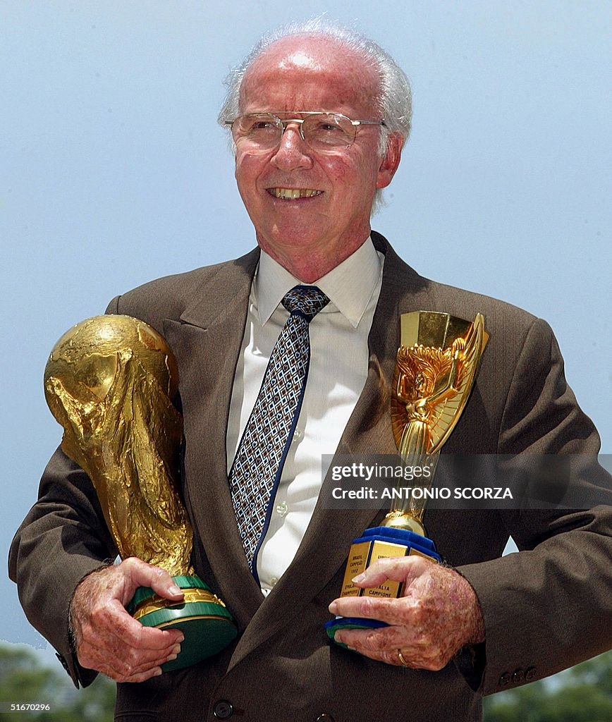 Four-time World Cup winner Mario Zagallo is coming