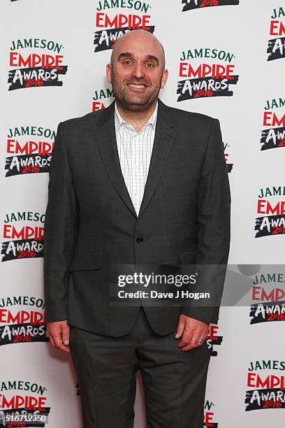 Shane Meadows attends the Jameson Empire Awards 2016 at The Grosvenor House Hotel on March 20, 2016 in London, England.
