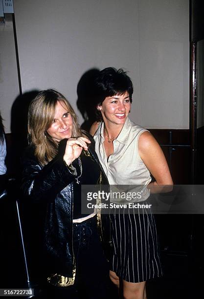 Melissa Etheridge and Julie Cypher at Lifebeat benefit at Beacon Theater, New York, June 24, 1994.