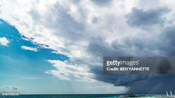 big storm coming - atlantic ocean storm stock pictures, royalty-free photos & images