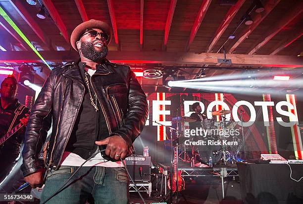 The Roots brought their legendary Jam Sessions to SXSW for the first time during an exclusive performance at the Bud Light Factory during the Bud...