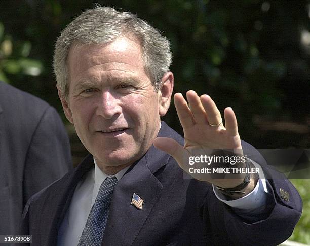 George C. Bush 154 Blair And George Bush At Camp David Stock Photos, High-Res Pictures ...