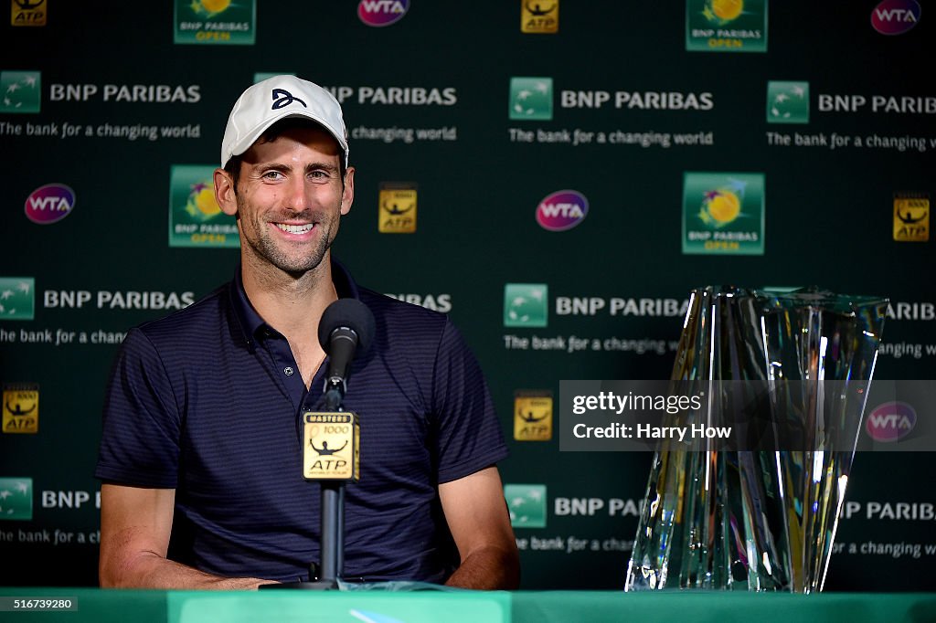 2016 BNP Paribas Open - Day 14