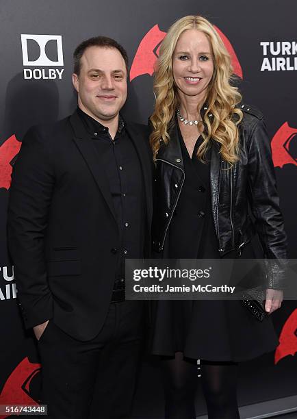 Geoff Johns attends the "Batman V Superman: Dawn Of Justice" New York Premiere at Radio City Music Hall on March 20, 2016 in New York City.