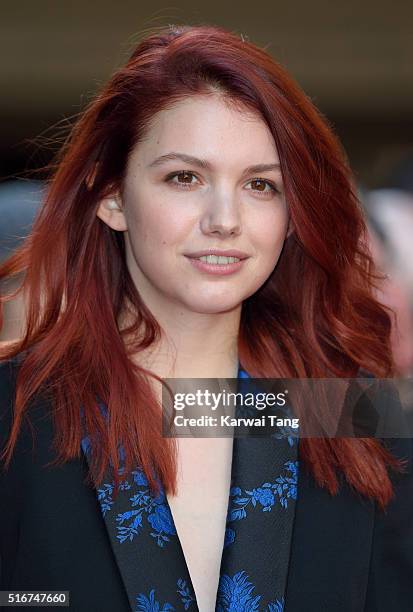 Hannah Murray attends the Jameson Empire Awards 2016 at The Grosvenor House Hotel on March 20, 2016 in London, England.