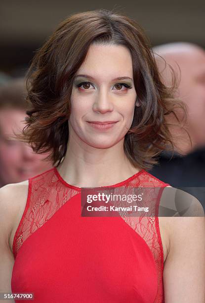 Chloe Pirrie attends the Jameson Empire Awards 2016 at The Grosvenor House Hotel on March 20, 2016 in London, England.