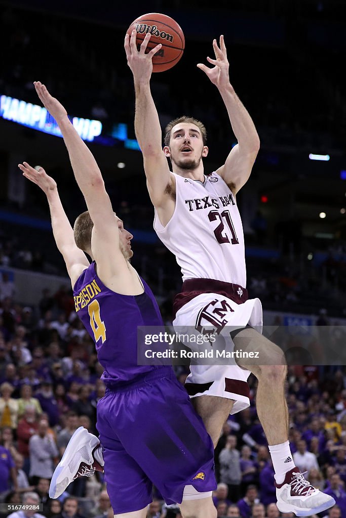NCAA Basketball Tournament - Second Round - Northern Iowa v Texas A&M