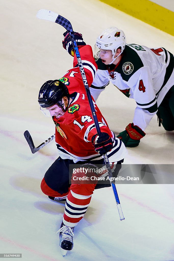 Minnesota Wild v Chicago Blackhawks