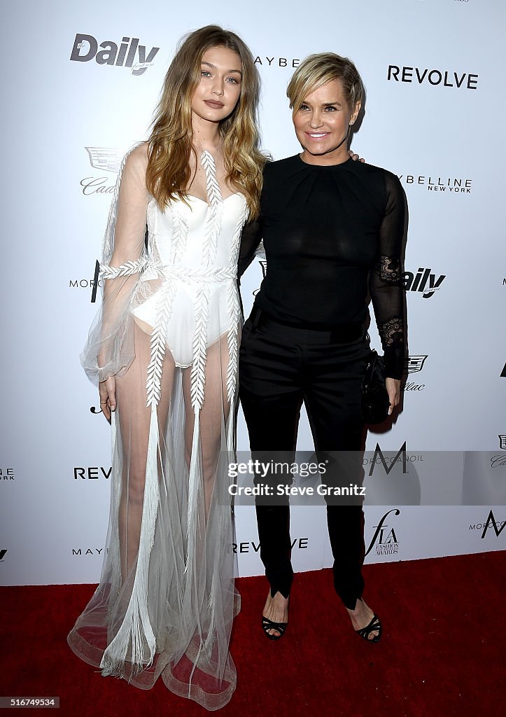 The Daily Front Row "Fashion Los Angeles Awards" 2016 - Arrivals