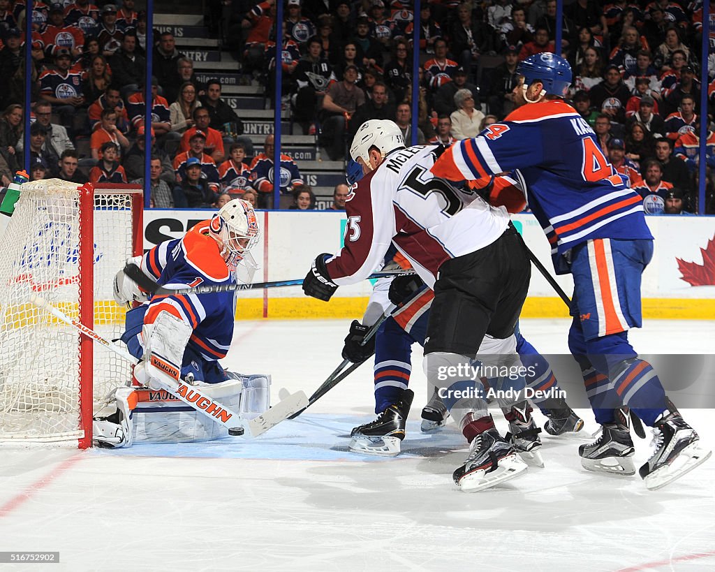 Colorado Avalanche v Edmonton Oilers