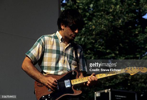 Lee Ranaldo of Sonic Youth performs at Central Park SummerStage, New York, July 4, 1992.