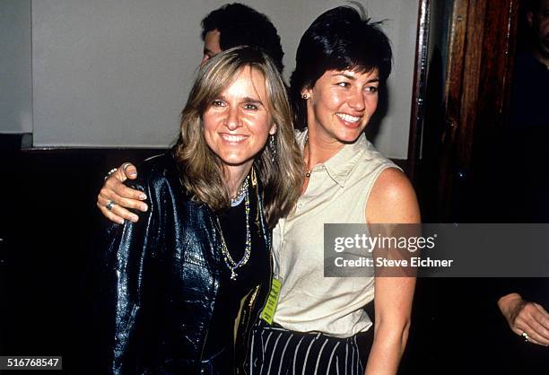 Melissa Etheridge and Julie Cypher at Lifebeat benefit at Beacon Theater, New York, June 24, 1994.