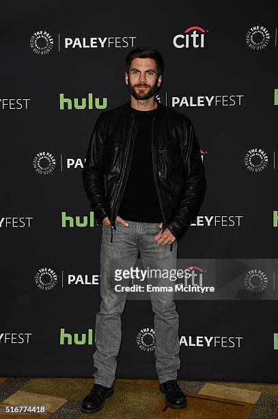 Actor Wes Bentley attends The Paley Center For Media's 33rd Annual PaleyFest Los Angeles - Closing Night Presentation: 'American Horror Story: Hotel'...