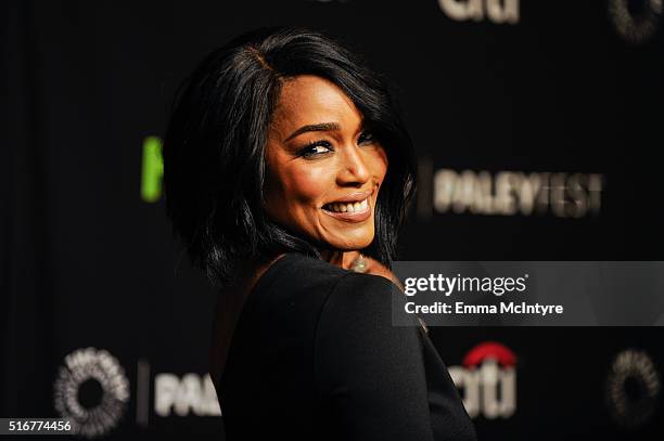 Actress Angela Bassett attends The Paley Center For Media's 33rd Annual PaleyFest Los Angeles - Closing Night Presentation: 'American Horror Story:...