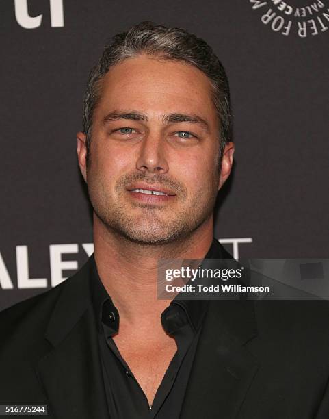 Taylor Kinney attends the The Paley Center For Media's 33rd Annual PaleyFest Los Angeles - Closing Night Presentation: "American Horror Story: Hotel"...