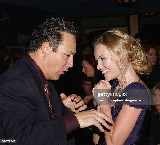 Dodd Darin , son of singer Bobby Darin, and actress Kate Bosworth attend the after party following the opening night of AFI Fest and the US Premiere...