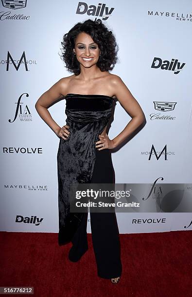 Actress Nazanin Mandi attends the Daily Front Row "Fashion Los Angeles Awards" at Sunset Tower Hotel on March 20, 2016 in West Hollywood, California.