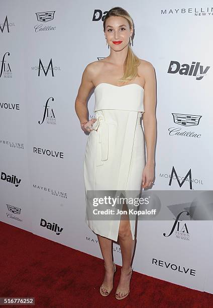 Whitney Port arrives at The Daily Front Row "Fashion Los Angeles Awards" 2016 at Sunset Tower Hotel on March 20, 2016 in West Hollywood, California.