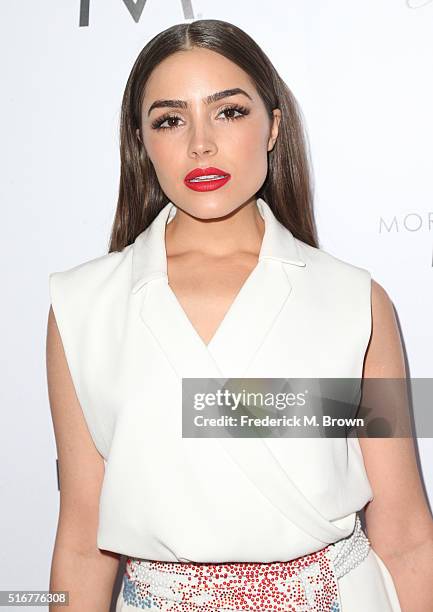 Model/actress Olivia Culpo attends the Daily Front Row "Fashion Los Angeles Awards" at Sunset Tower Hotel on March 20, 2016 in West Hollywood,...