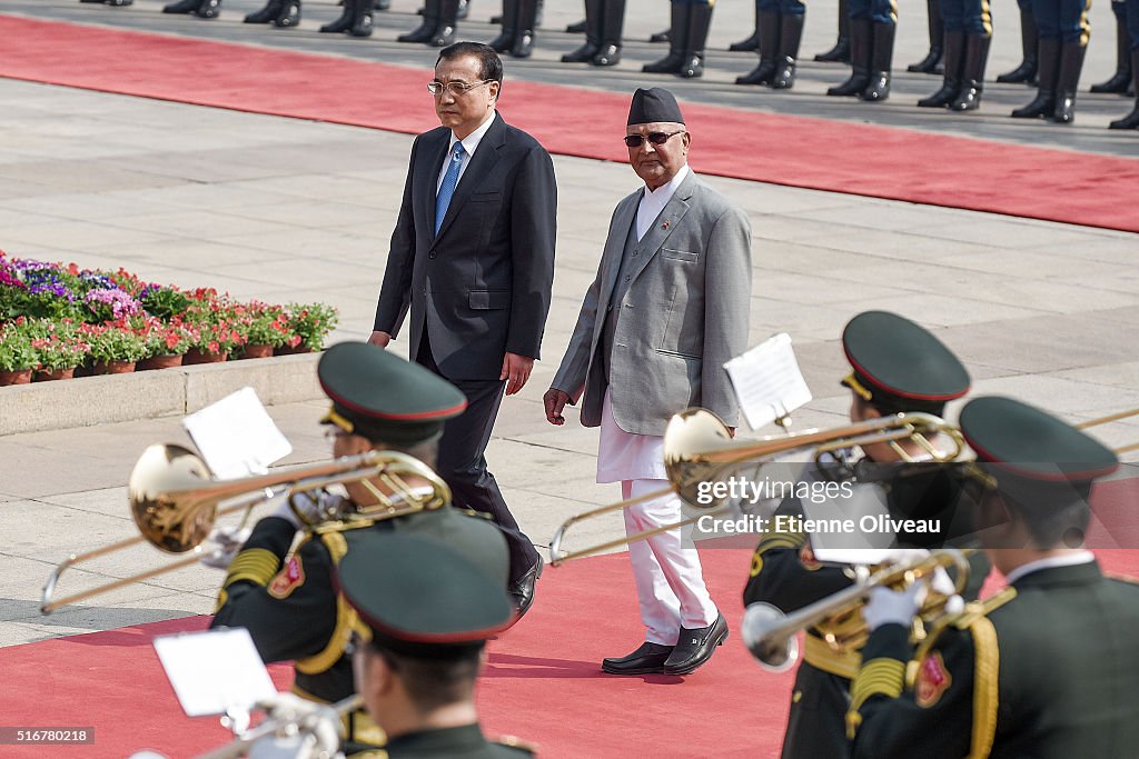 Nepal Prime Minister Khadga Prasad Sharma Oli Visits China