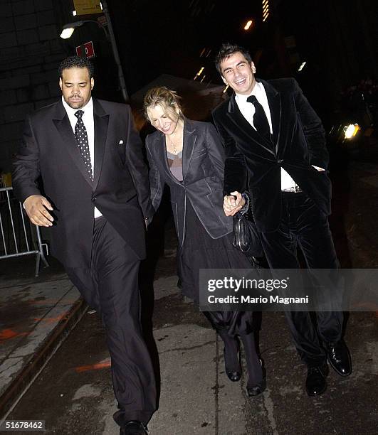 Actress Tatum O'Neal leaves the Sean "P. Diddy" Combs 35th Birthday Celebration on November 4, 2004 in New York City.