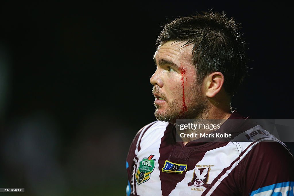 NRL Rd 3 - Sea Eagles v Sharks