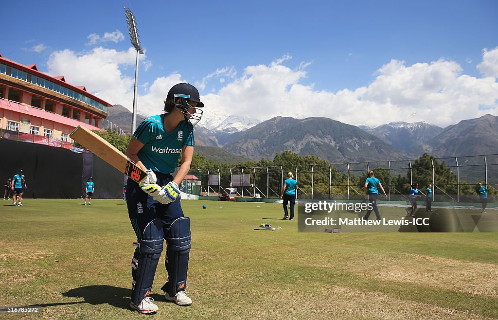 Women's ICC World Twenty20 India 2016: England Training