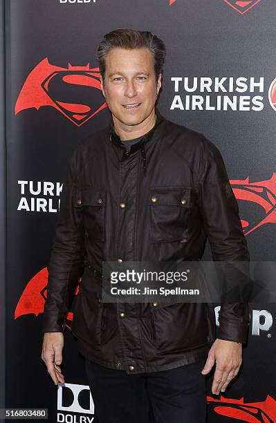 Singer John Corbett attends the "Batman V Superman: Dawn Of Justice" New York premiere at Radio City Music Hall on March 20, 2016 in New York City.