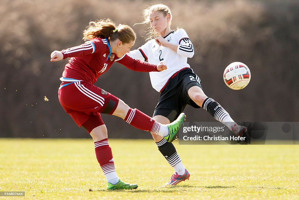 U17 Girl's Germany v U17 Girl's Russia - U17 Girl's Euro Qualifier