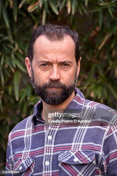 Fabio Volo attends a photocall for 'Un Paese Quasi Perfetto' on March 21, 2016 in Milan, Italy.