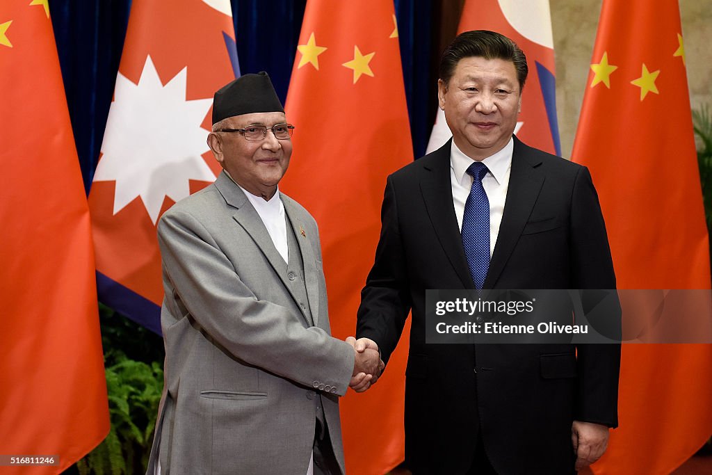 Nepal Prime Minister Khadga Prasad Sharma Oli Visits China