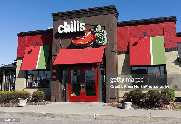 chili's - peperoncino foto e immagini stock