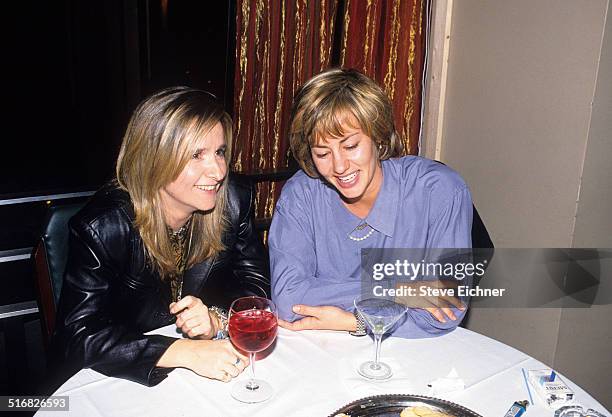 Melissa Etheridge and Julie Cypher at Tammy Wynette Party at the Metronome, New York, October 25, 1994.