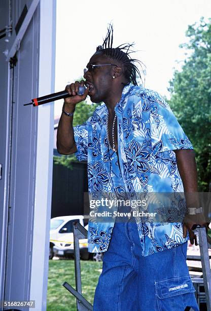 Coolio performs at Nassau Community College, Uniondale, New York, May 3, 2001.