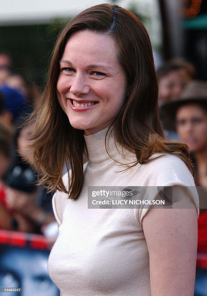 Linney US actress Laura Linney arrives at the premiere of the film