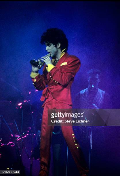 Prince performs at Radio City, New York, March 25, 1993.
