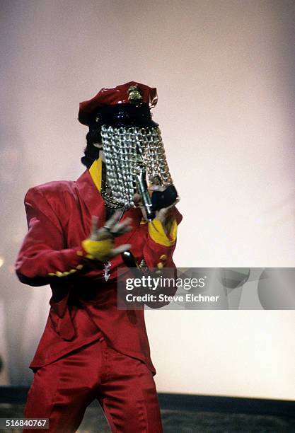 Prince performs at Radio City, New York, March 25, 1993.