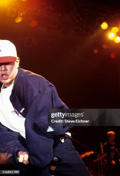 Mark Wahlberg aka Marky Mark and the Funky Bunch performs at the Ritz, New York, September 2, 1991.