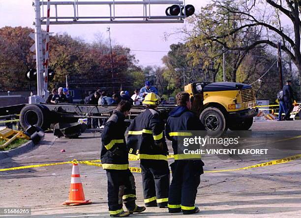 1995 Fox River Grove Bus Train Collision 1995 Fox River Grove Bus Train Collision Photos and Premium High Res