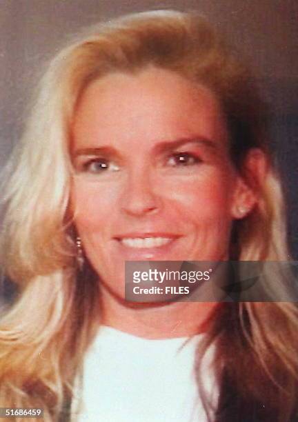 Undated file photo of Nicole Brown Simpson, ex-wife of football superstar O.J Simpson. She was killed along with restaurant waiter Ronald Goldman 12...
